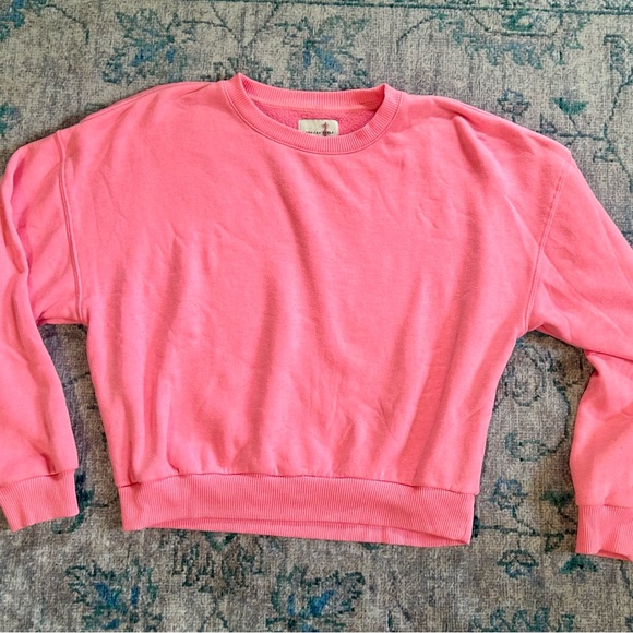 American Eagle Outfitters Sweaters - American Eagle Outfitters Pink Crewneck